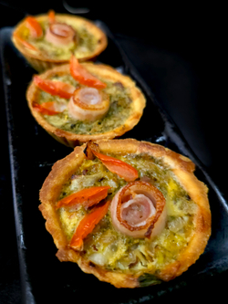 Киш с беконом