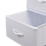 Комод 4 ящика, Дюна, 40х50х94 см, бел, 04014, Dunya Plastik