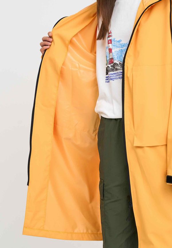 Плащ Оверсайз желтый - фото 6