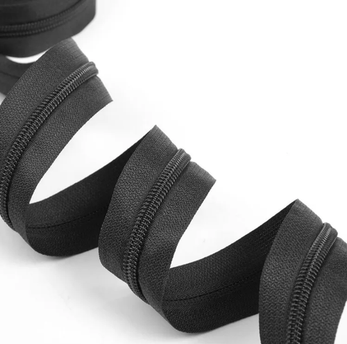 Молния рулонная спираль тип 3, цвет чёрный