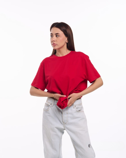 Футболка стандарт красная 160гр/м2
