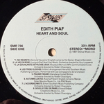 Edith Piaf ‎– Heart And Soul (Англия 1987г.)