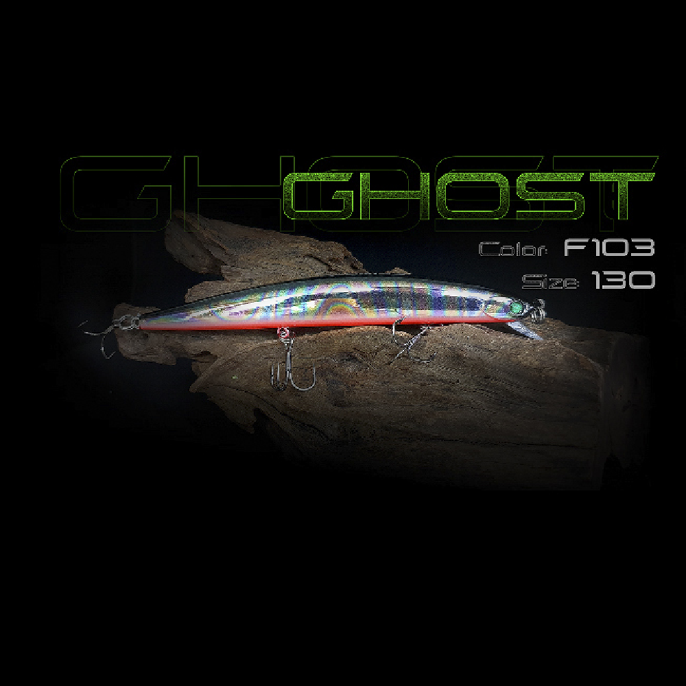 Воблер ZEMEX GHOST 130SP SSR 18 g, цвет F103