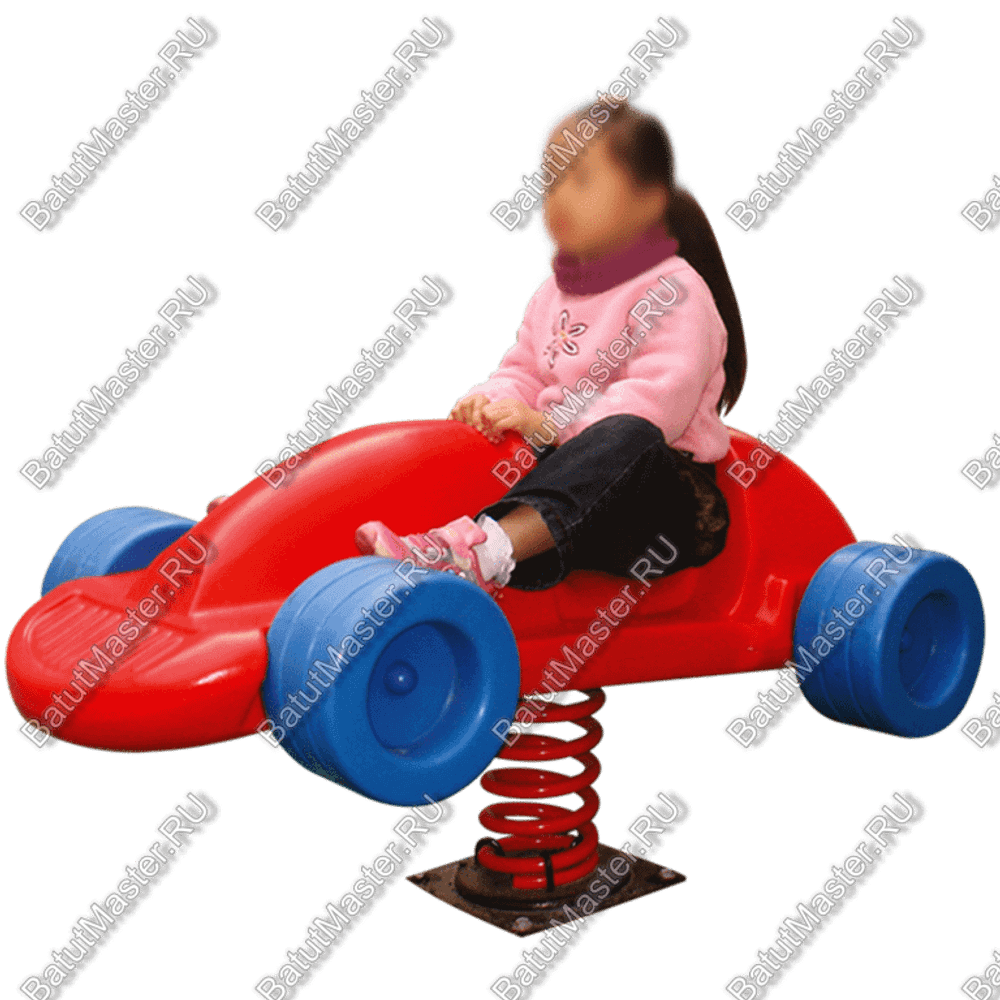 Качалка для детей для игровых комнат, площадок "Гоночная Машина"