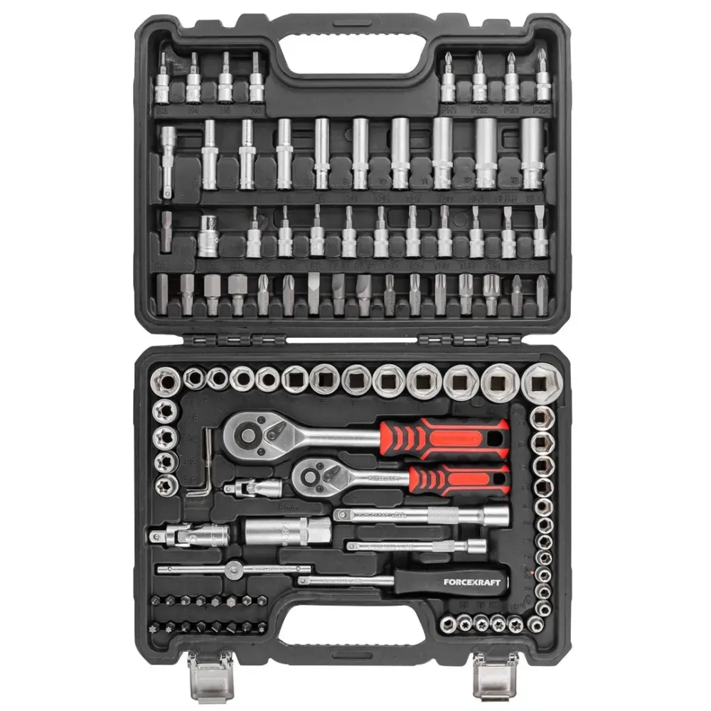 Набор инструментов 108 пр. 1/4''3/8''(6гр.)(4-22мм) FORCEKRAFT FK-41082-5DS-м