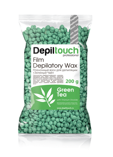 Воск в гранулах Depiltouch Зеленый чай 200 гр.