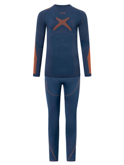 Комплект термобелья VIKING Primeone Man Set Navy/Orange (US:M)