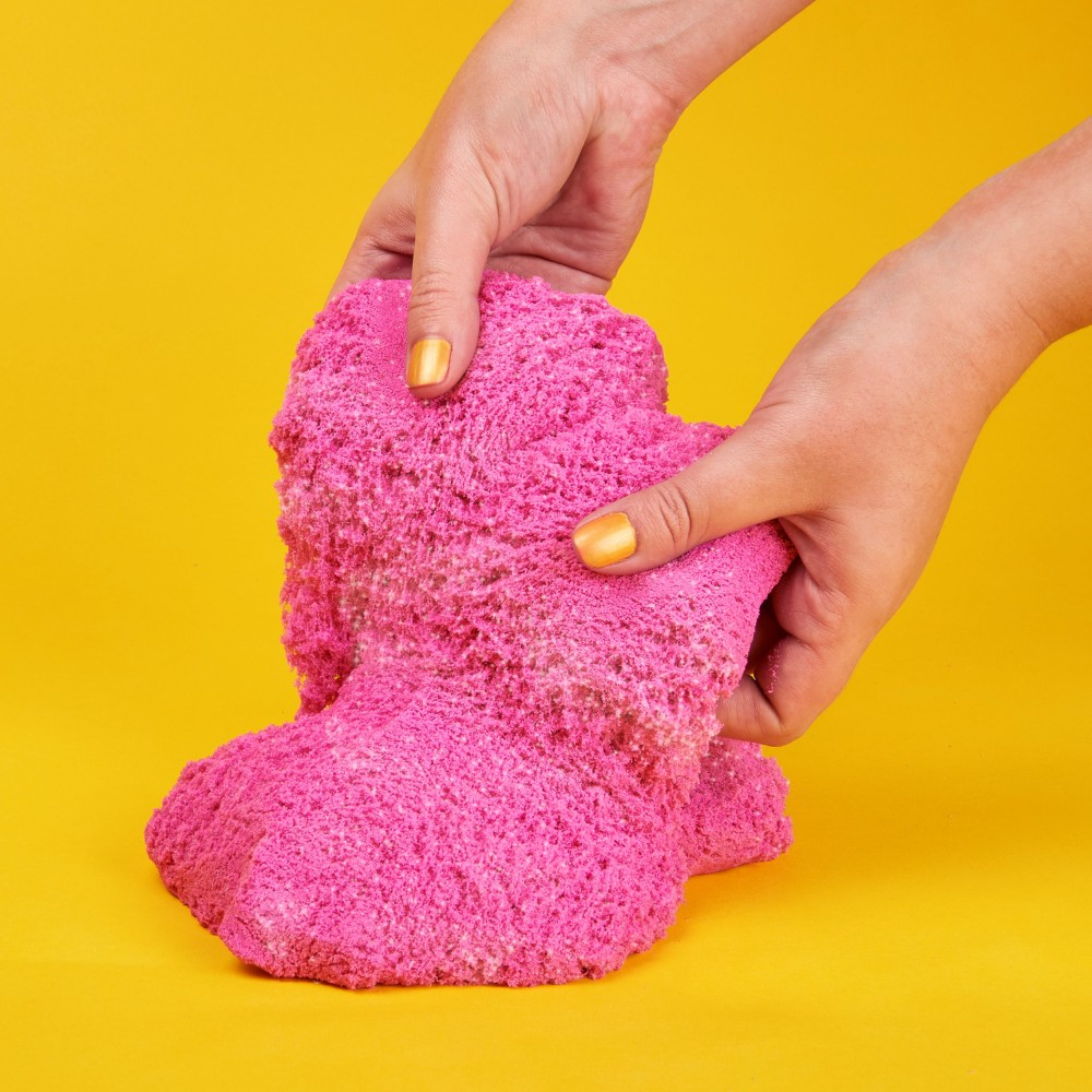 Kinetic Sand - Блестящий кинетический песок Розовый 907 г 20126557
