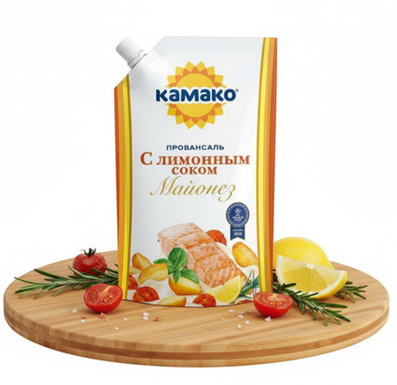 Майонез "Провансаль с лимонным соком 50%" 385г. Камако