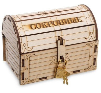 КФ- 64 Сундук-копилка ''Сокровище'' ср.
