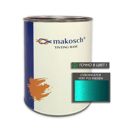 Автоэмаль makosch/CITROEN K7CB, Базовая эмаль, голубой, перламутр, 800мл.