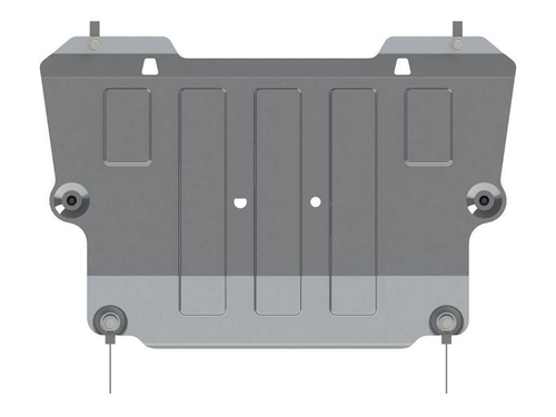 Защита картера двигателя, КПП (5 мм, алюминий) для Nissan Qashqai 2017-2021 (только для европейского рынка) (V - 1.6 MT; 1.6 CVT 4WD; 2.0 MT; 2.0 CVT 4WD) Sheriff.15.2623