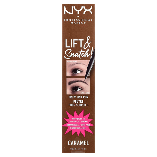 NYX Professional Makeup, Поднимите и бросьте! краска для бровей, оттенок карамель, 1 мл (0,03 жидк. унции)