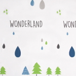 Штора для ванной EVA 180*180"Селфи» Страна чудес