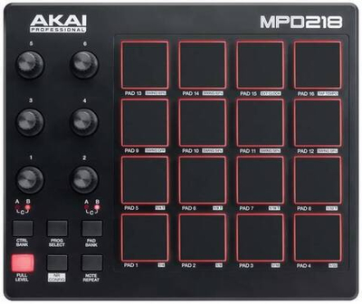 USB/MIDI-контроллер Akai Pro MPD218