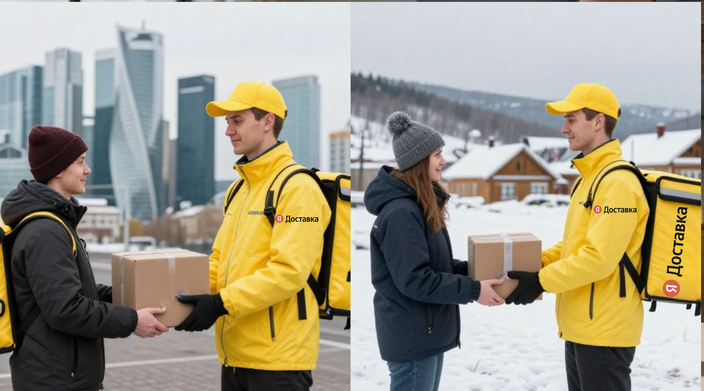 Отгрузка товаров через Яндекс Доставку по всей России.