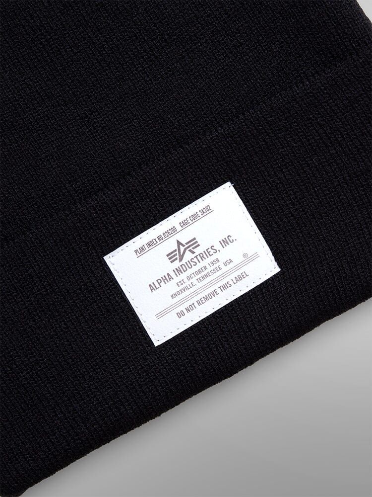 Шапка Alpha Industries Essential Beanie (Черная)