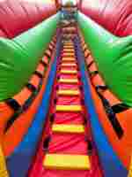 Коммерческий надувной батут «Добрая русская сказка 5», 8*4*5 м