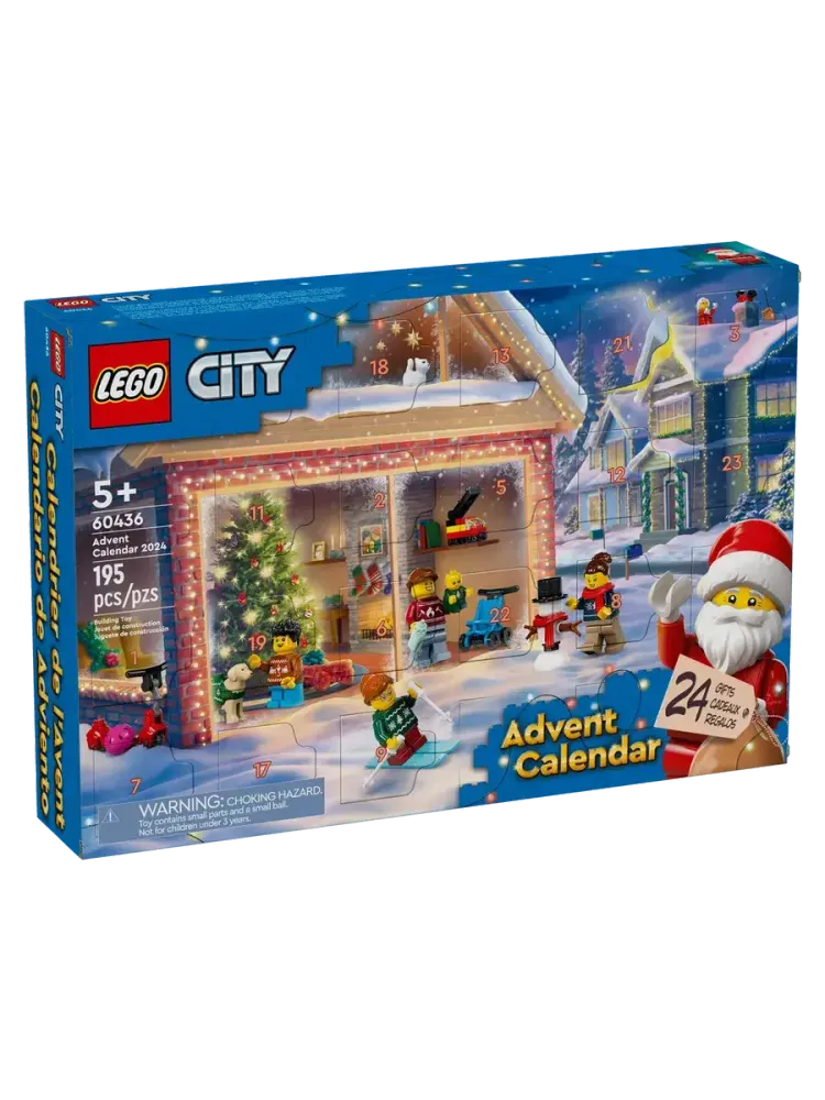 Конструктор City 60436 Новогодний адвент-календарь