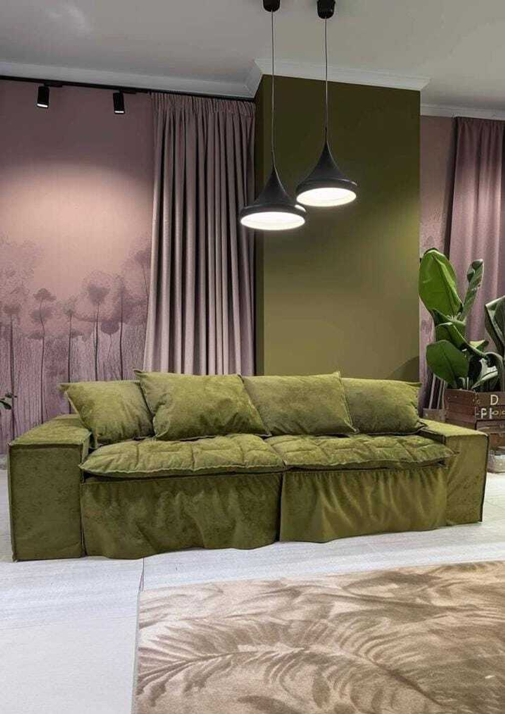 ДИВАН НЕССИ Габариты 3000*1250*970 Спальное 2300*1650
