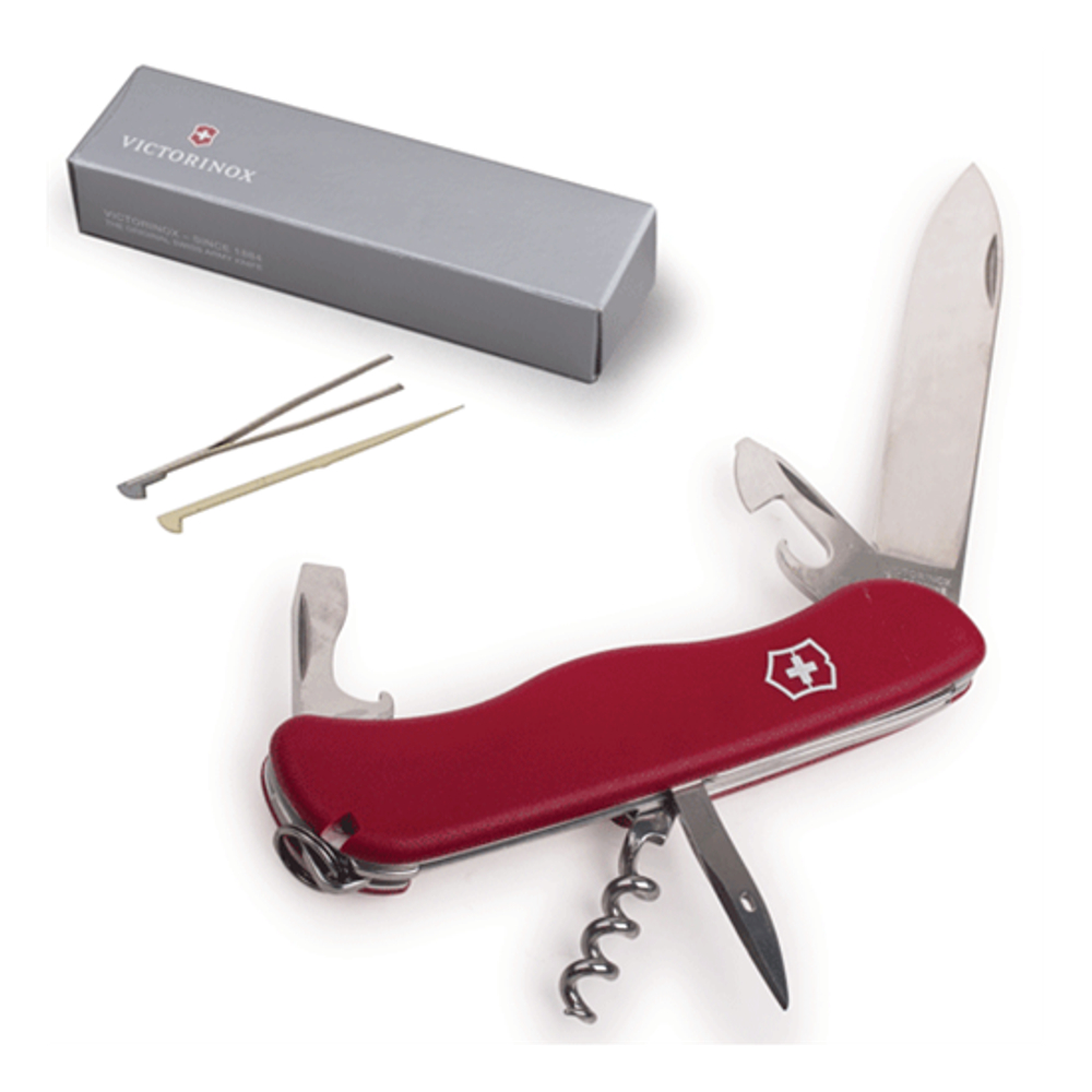 Нож перочинный Victorinox PICKNICKER (0.8353) 111мм 11функций красный