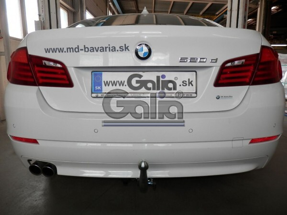 Фаркоп оцинкованный Galia B020A для BMW 5-Series седан F10 / универсал F11 2010-2016, BMW 5-Series GT F07 2010-2017(паспорт и сертификат в комплекте)(без электрики)