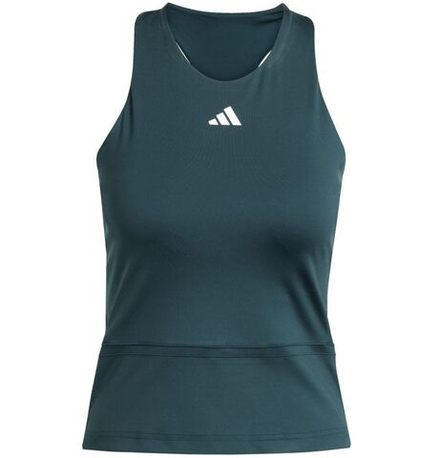 Топ теннисный Adidas Climacool Mid-Length Y-Tank - aurora ivy