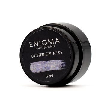 Глиттер гель Enigma №02