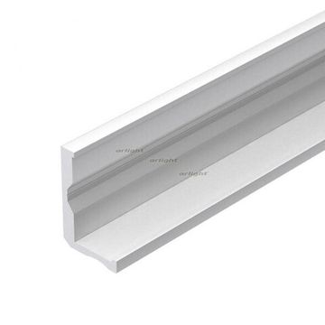 Профиль 2м 026691 белый (RAL 9016 лаковый) ALM-BASE-H10-2000 RAL9016 Arlight