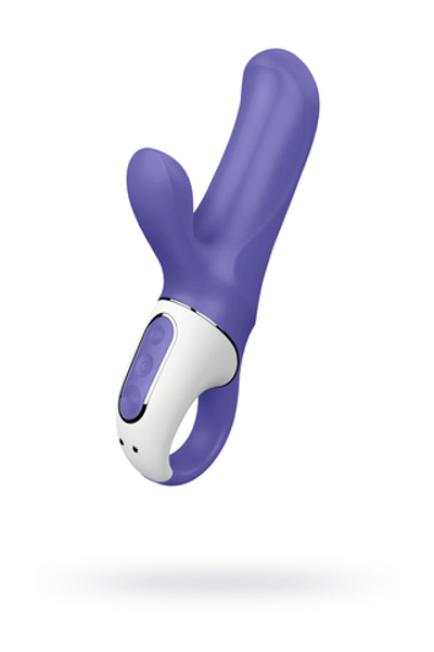 Вибратор Satisfyer Vibes Magic Bunny силикон фиолетовый 17,7 см