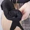 Перчатки женские, безразмерные, с утеплителем, цвет чёрный