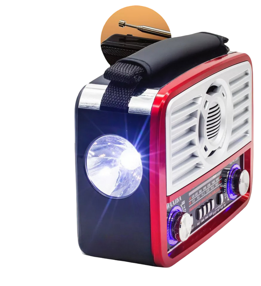 Радиоприемник с MP3 плеером Bluetooth +фонарь XB-472BT
