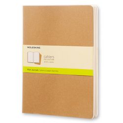 Блокнот Moleskine Cahier XLarge нелинованный (QP423)