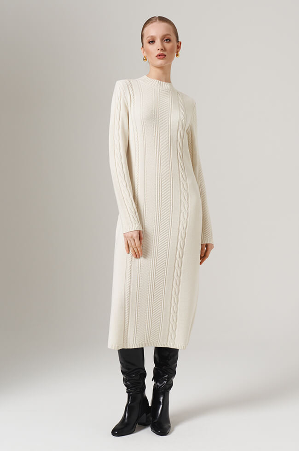 51598 Платье женское (молочный)