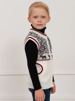 Жилет вязаный