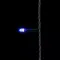 Светодиодная нить 100 разноцветных LED ламп, 10 м., 24В., черный провод ПВХ, LTC (PST100-11-1M)