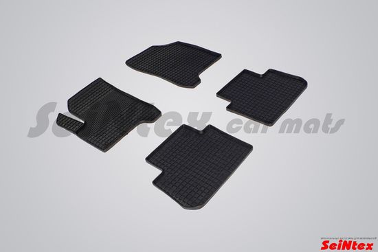 Резиновые коврики в салон Citroen C3 Picasso (2009-2017) "Сетка"