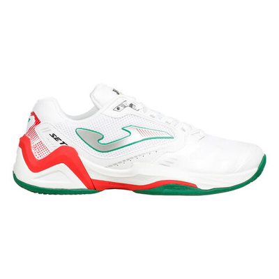 Мужские теннисные кроссовки Joma Set Clay Court Shoe Men - White, Green