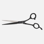 Прямые длинные парикмахерские ножницы black edition BE-03
