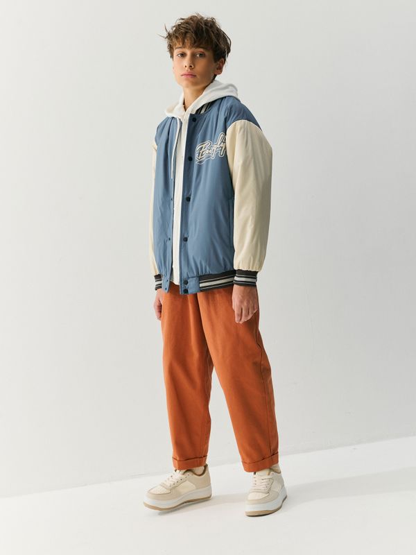 Бомбер с утеплителем 