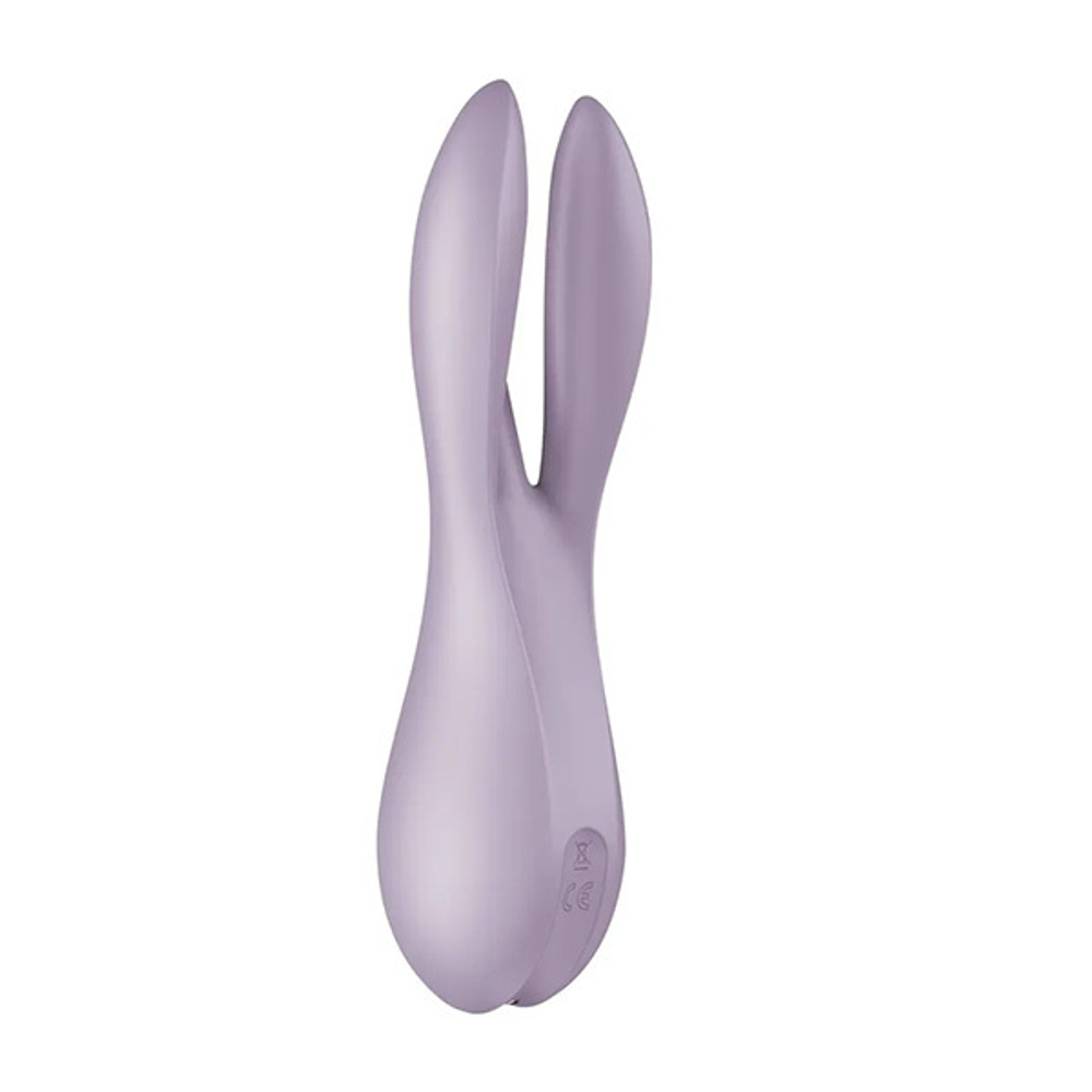 Вибростимулятор 14см Satisfyer Threesome 2 Violet