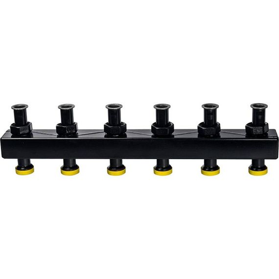 Коллектор STOUT 3(5) контура горизонтальный сталь 39438