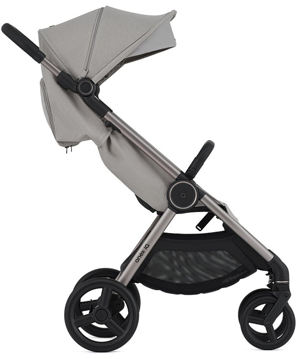 Детская коляска Anex IQ Premium NT x Avionaut Cosmo 3 в 1 iq-19 Silv_/SS-06 Black