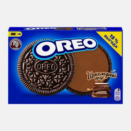 Печенье с шоколадной начинкой Oreo 228г