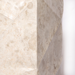 Раковина напольная из мрамора Square Acak Cream RN-01700 (50*50*90 см)