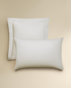 Наволочка Zara Home хлопок, лён 100%, однотонный, 6116/091