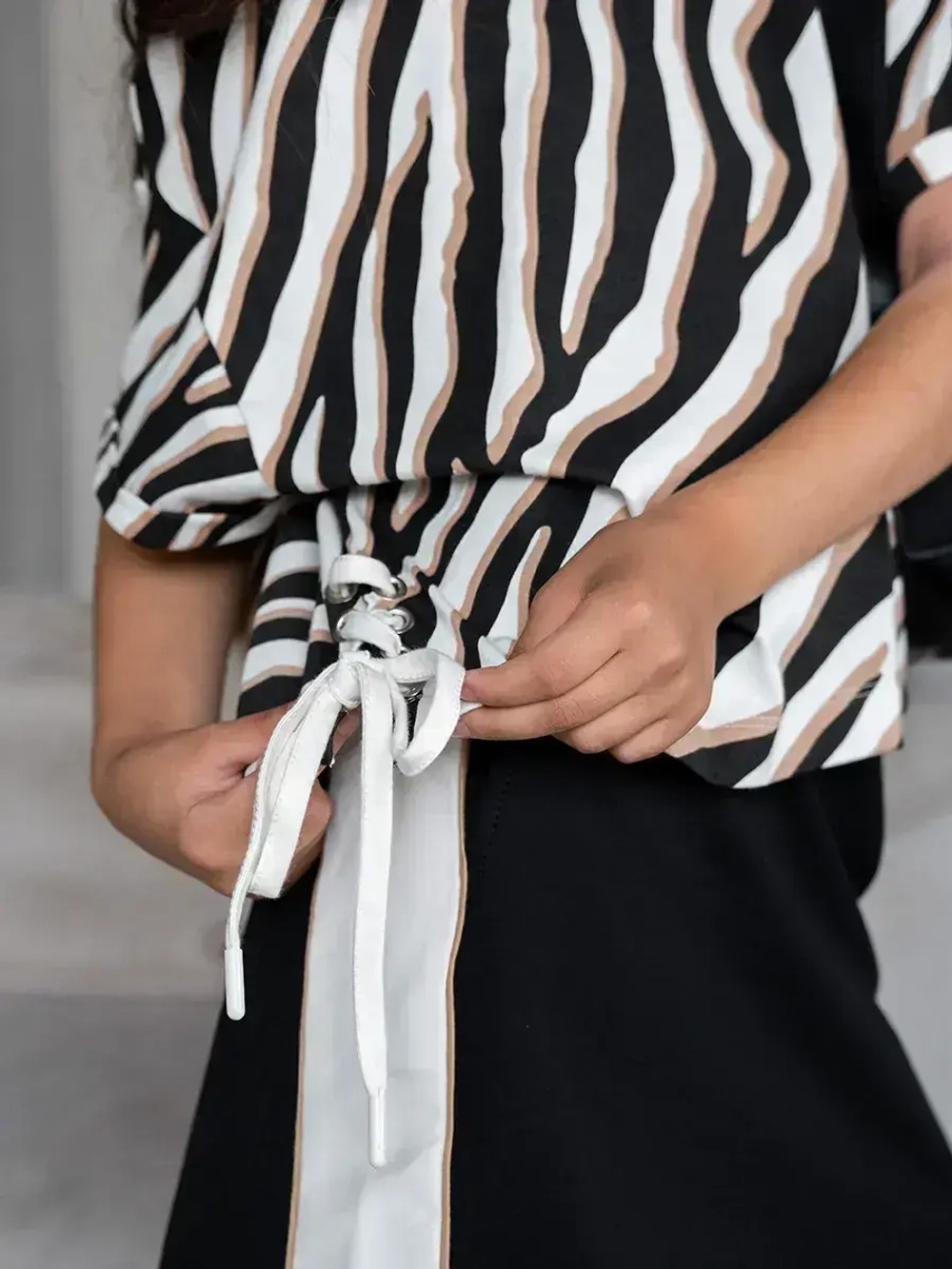 Костюм в садик, футболка и юбка