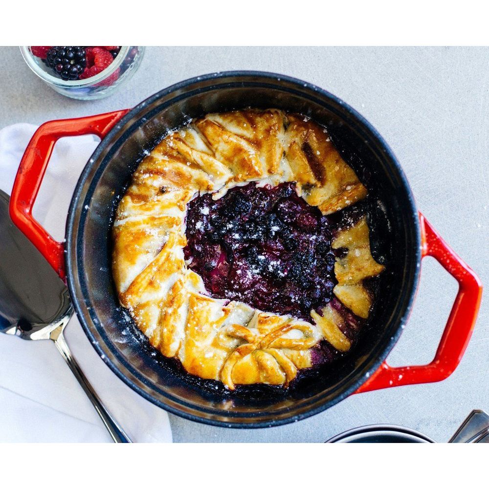 Чугунный сотейник Swiss Diamond PC 932CR - 3