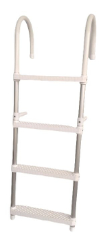 Трап алюминиевый навесной, 4 ступени (10269764)