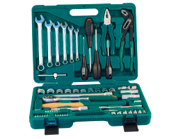 S04H52460S Набор инструмента универсальный 1/4", 1/2"DR, 60 предметов